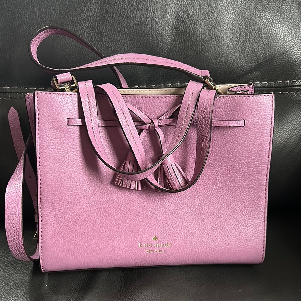 Kate Spade Pink Leather Hand Bag